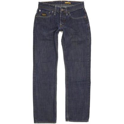 G-Star Porter Men Blue Straight Regular Jeans W30 L30