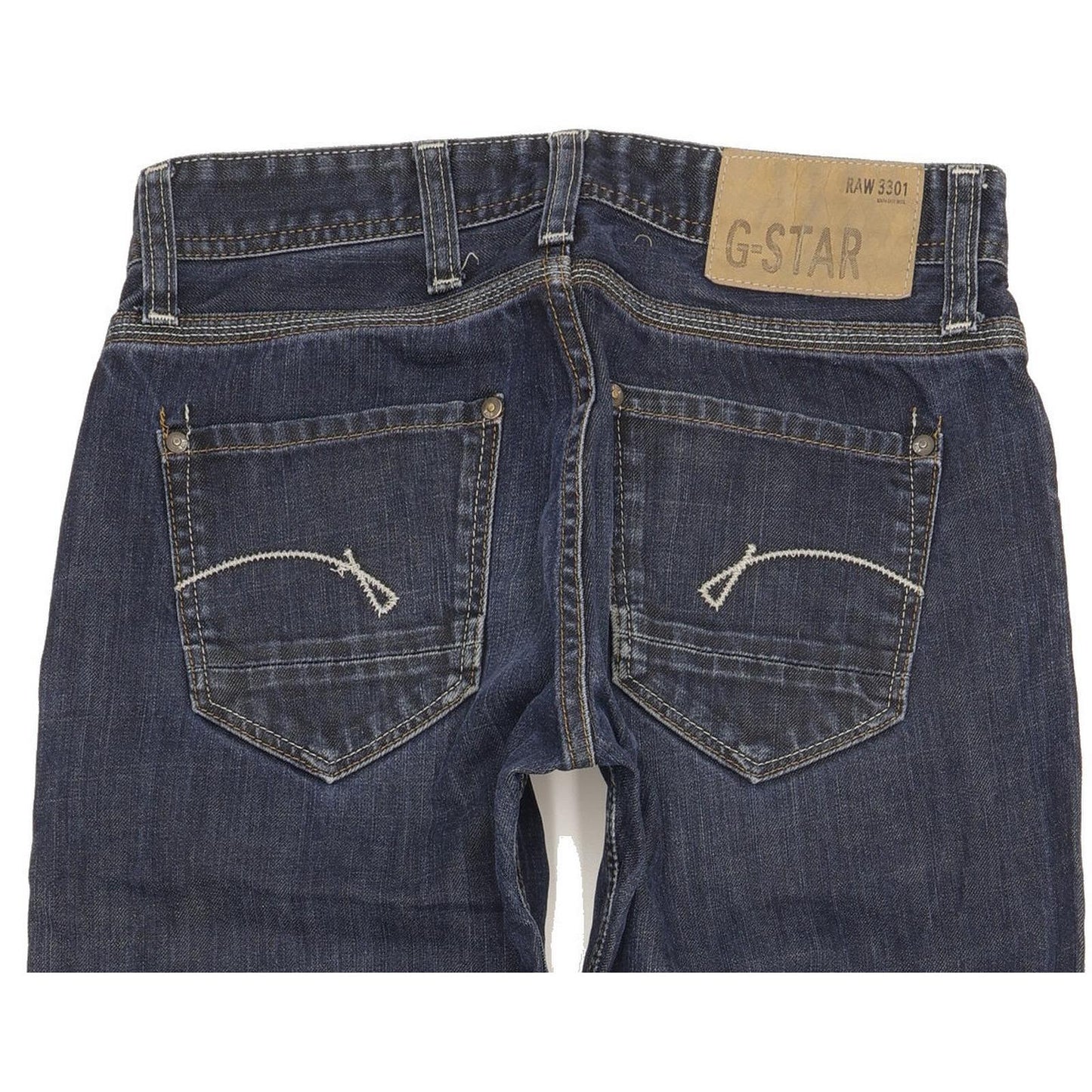 G-Star Porter Men Blue Straight Regular Jeans W30 L30