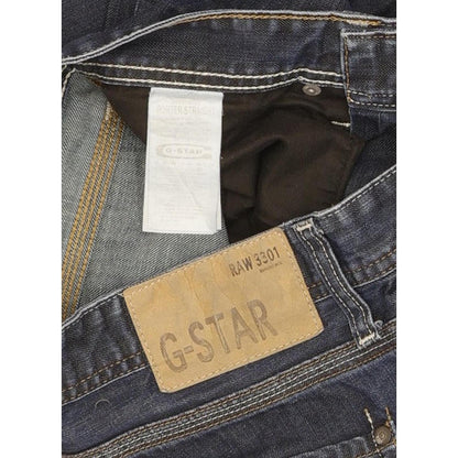 G-Star Porter Men Blue Straight Regular Jeans W30 L30