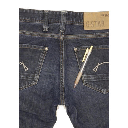 G-Star Porter Men Blue Straight Regular Jeans W30 L30