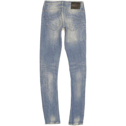 G-Star New Radar Women Blue Skinny Slim Stretch Jeans W26 L34