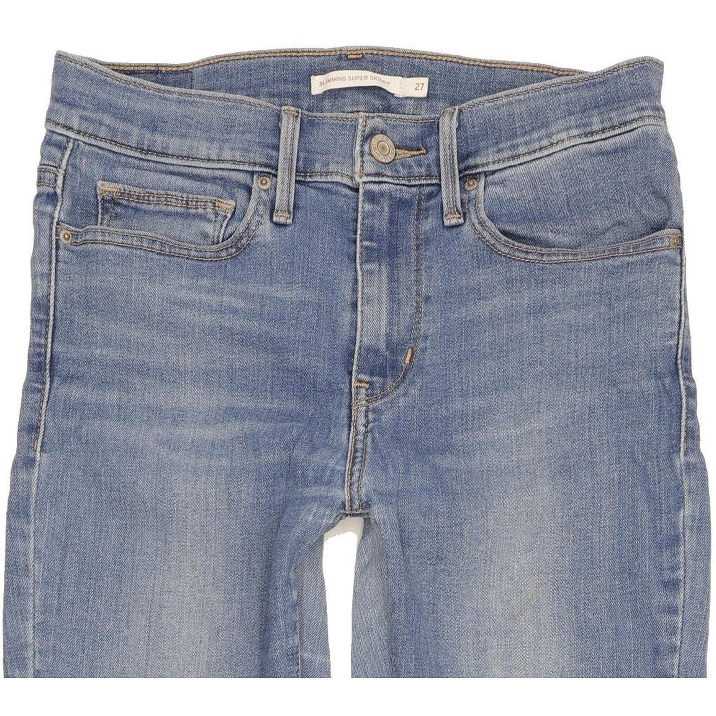 Levi's Slimming Women Blue Skinny Slim Stretch Jeans W27 L32