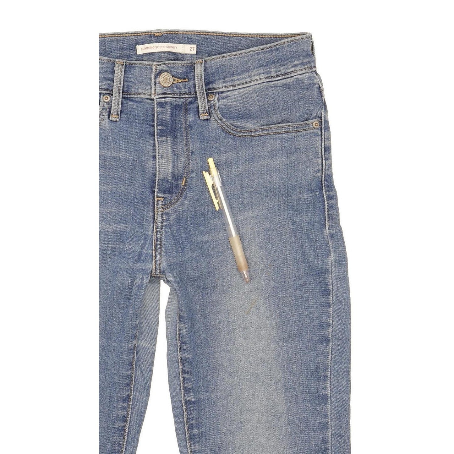 Levi's Slimming Women Blue Skinny Slim Stretch Jeans W27 L32