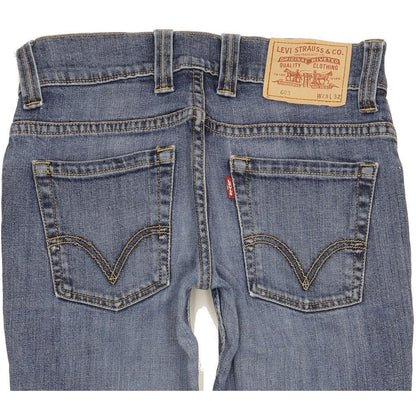 Levi's 603 Women Blue Skinny Slim Stretch Jeans W28 L30
