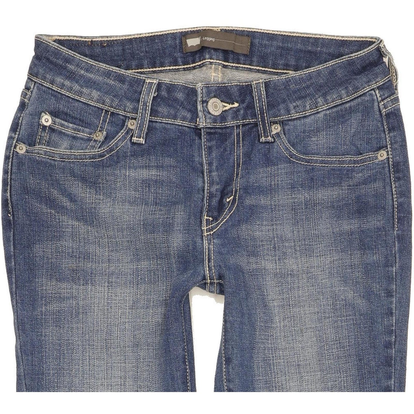 Levi's Legging Women Blue Skinny Slim Stretch Jeans W27 L30