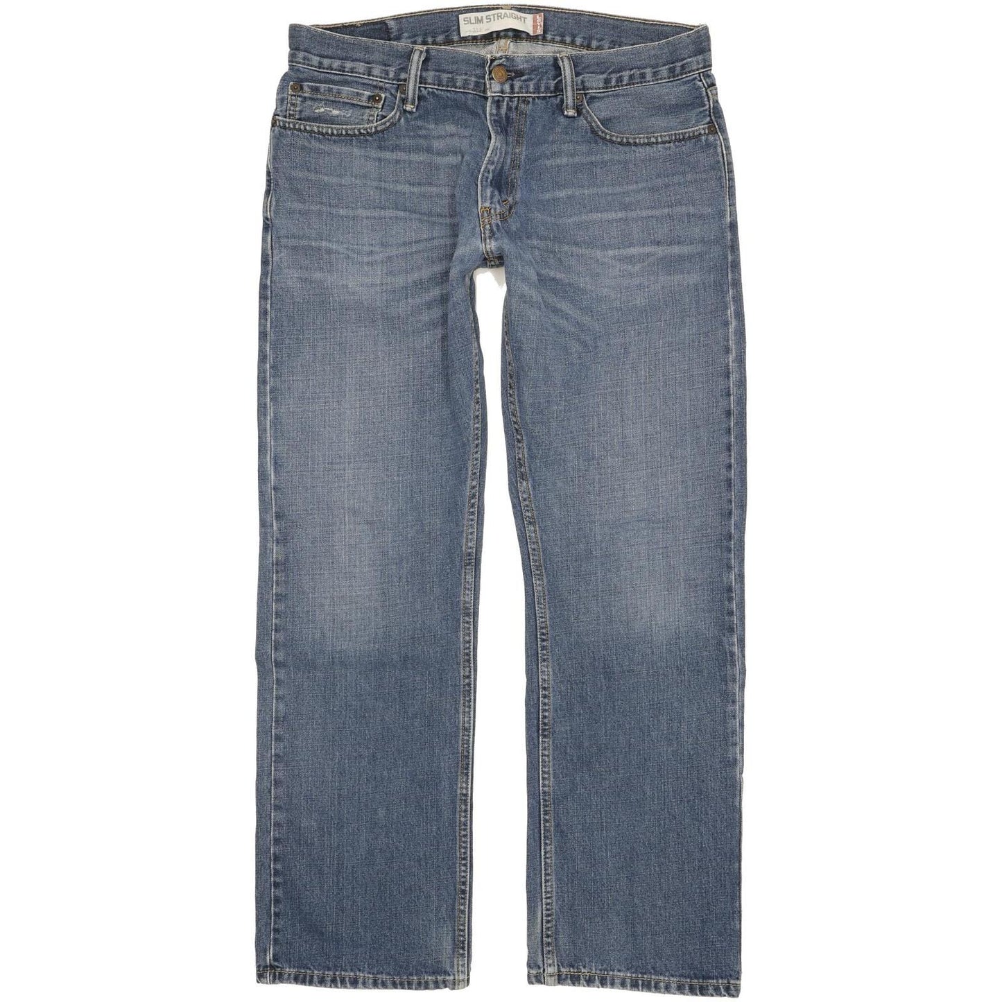 Levi's 514 Men Blue Straight Slim Jeans W34 L30