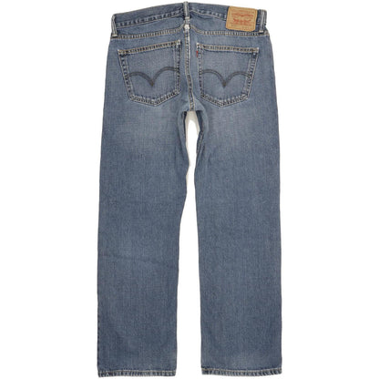 Levi's 514 Men Blue Straight Slim Jeans W34 L30