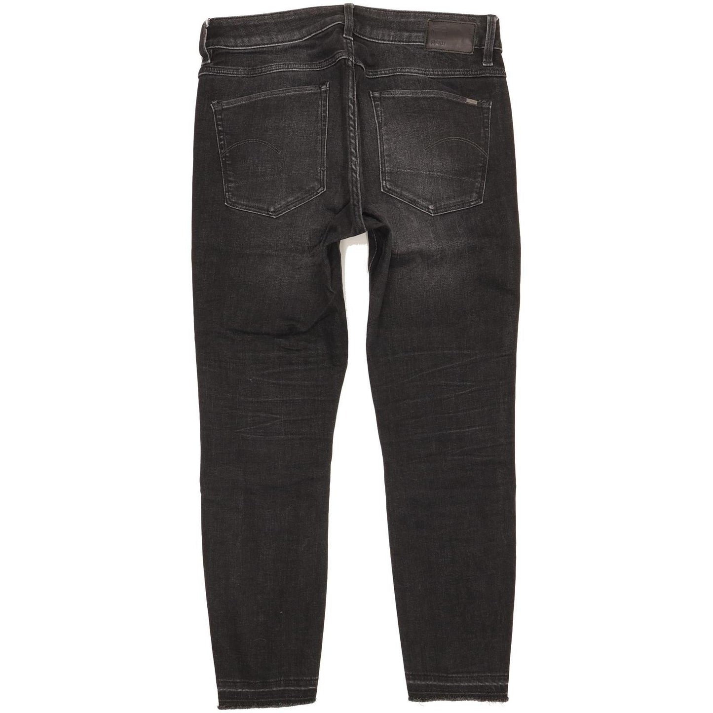 G-Star 3301 Ankle Women Black Skinny Slim Stretch Jeans W30 L30
