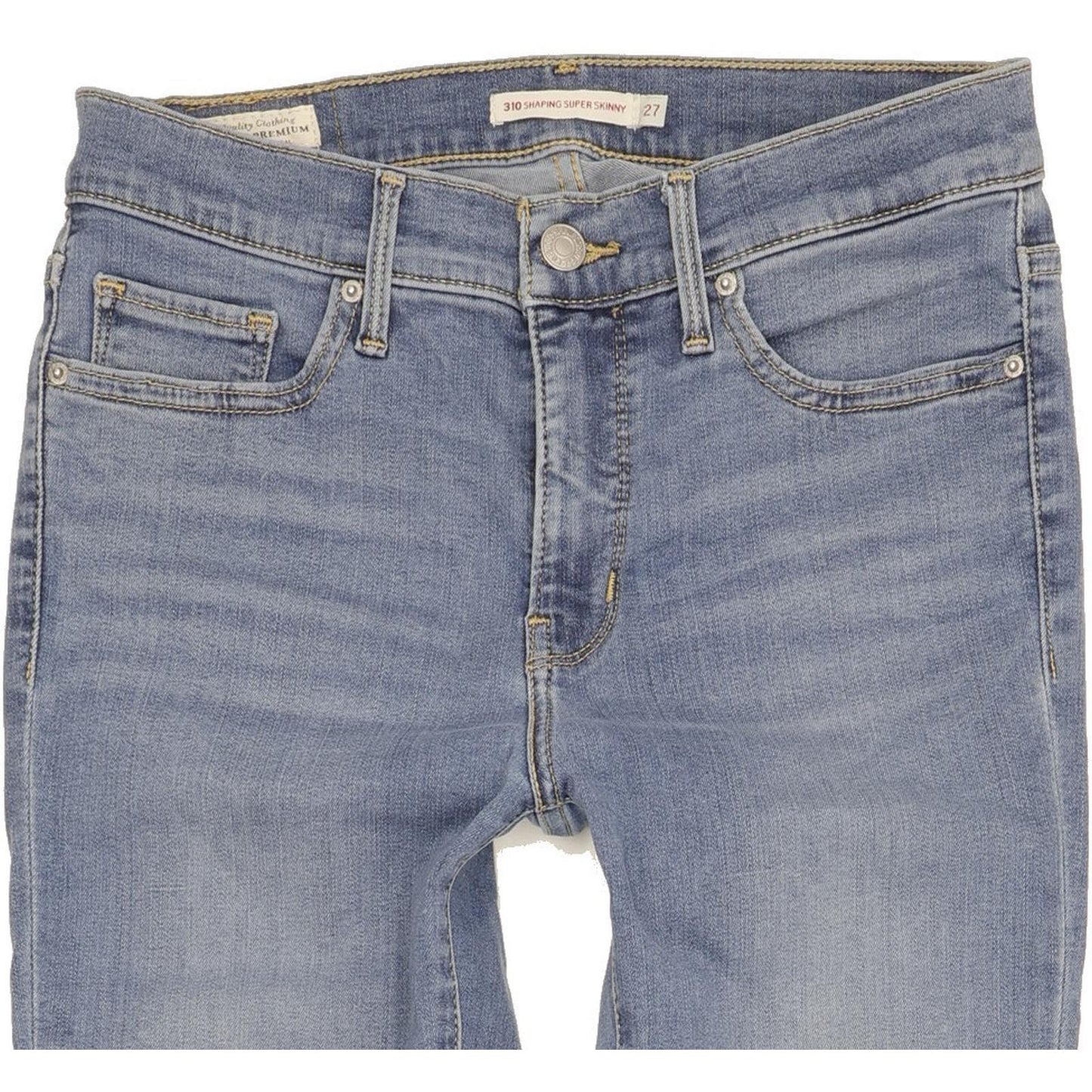 Levi's 310 Shaping Women Blue Skinny Slim Stretch Jeans W27 L32