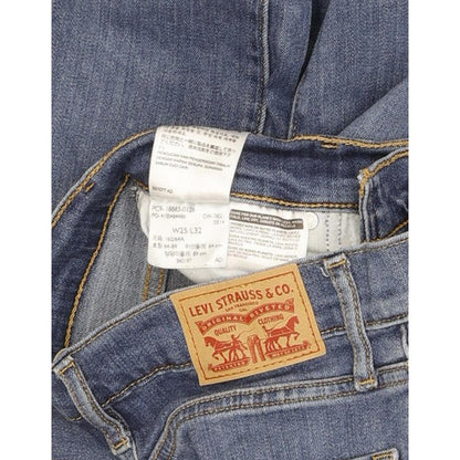 Levi's 724 Women Blue Straight Slim Stretch Jeans W25 L29