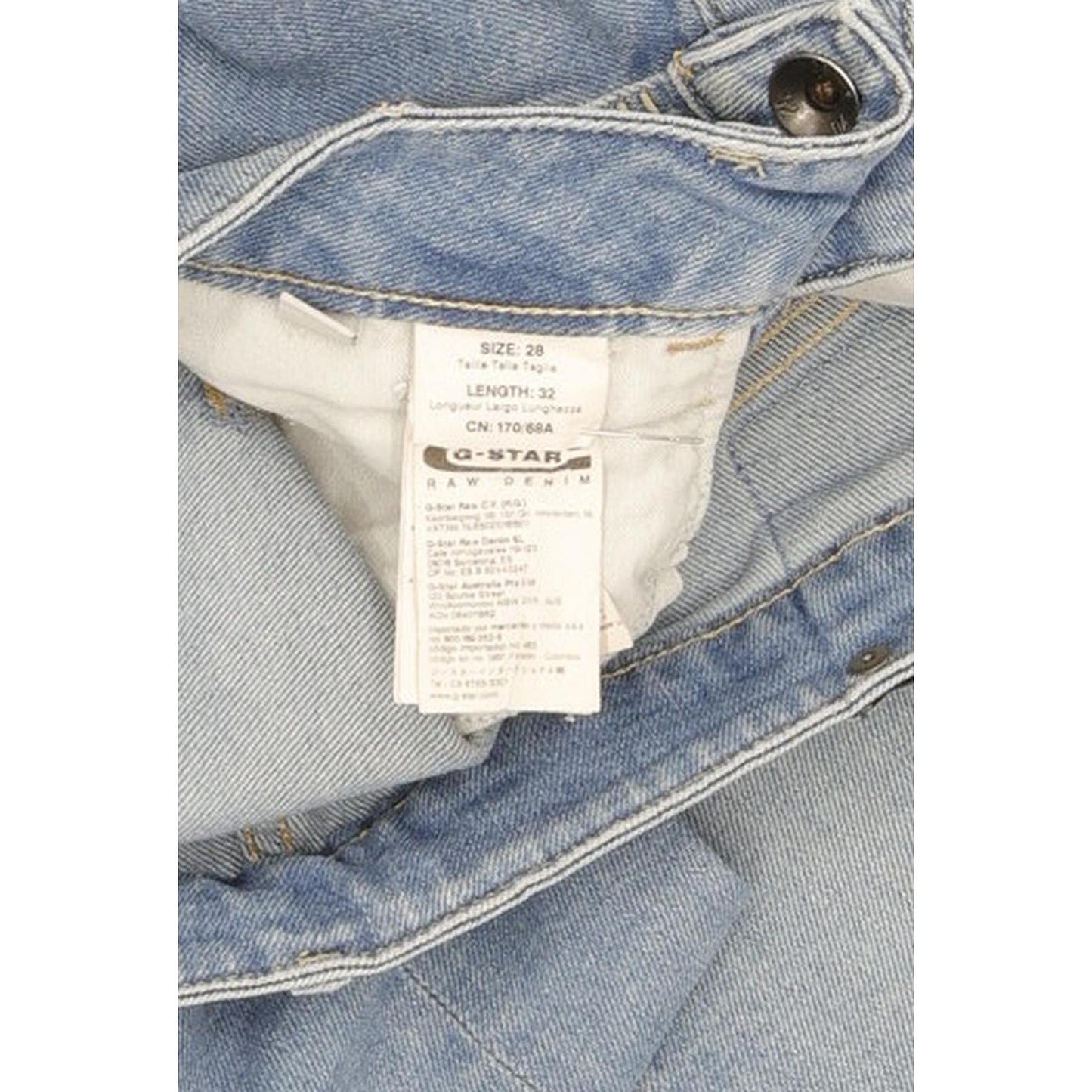 G-Star Midge Women Blue Skinny Slim Stretch Jeans W28 L32