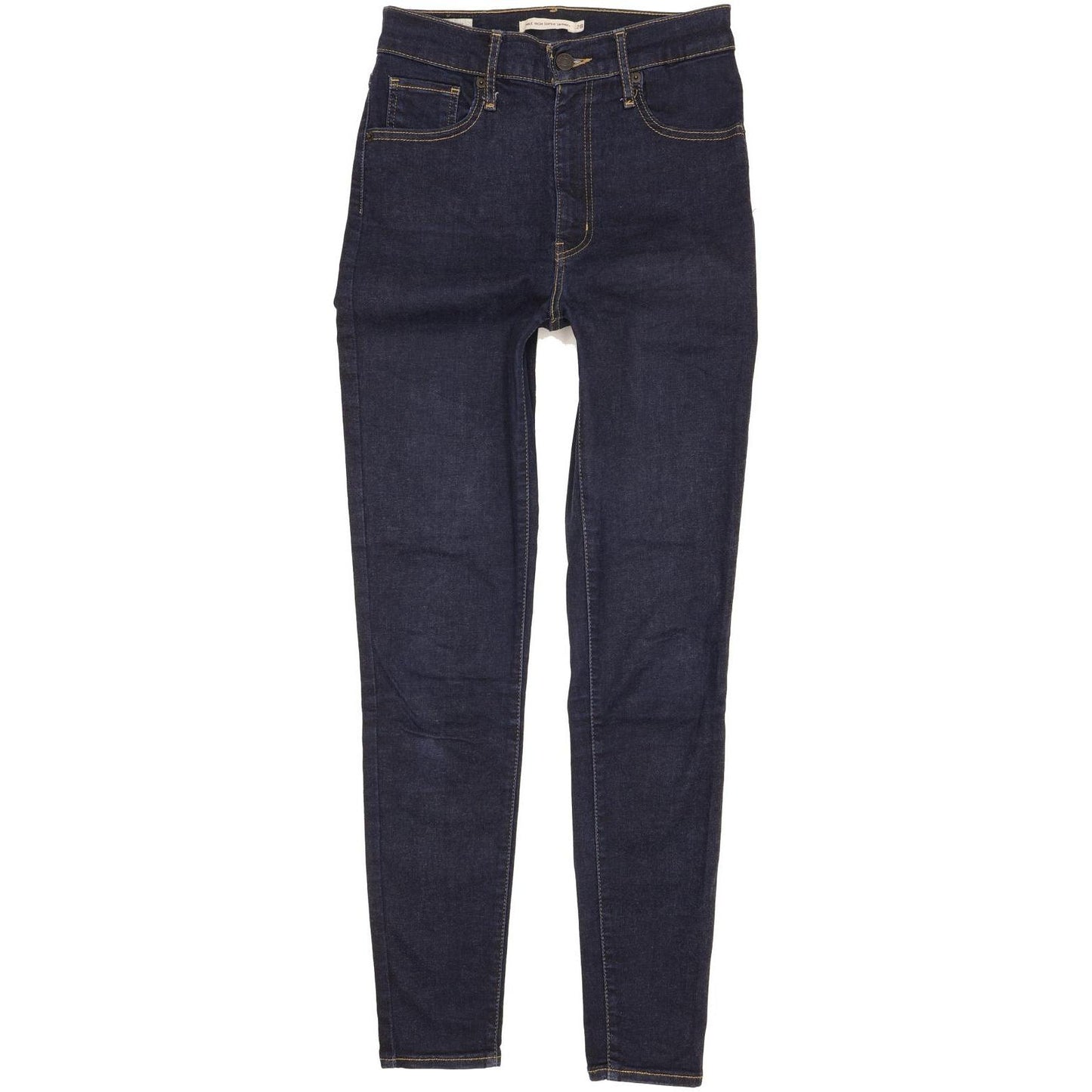 Levi's Mile Blue Skinny Slim Stretch Jeans High Waisted W28 L30