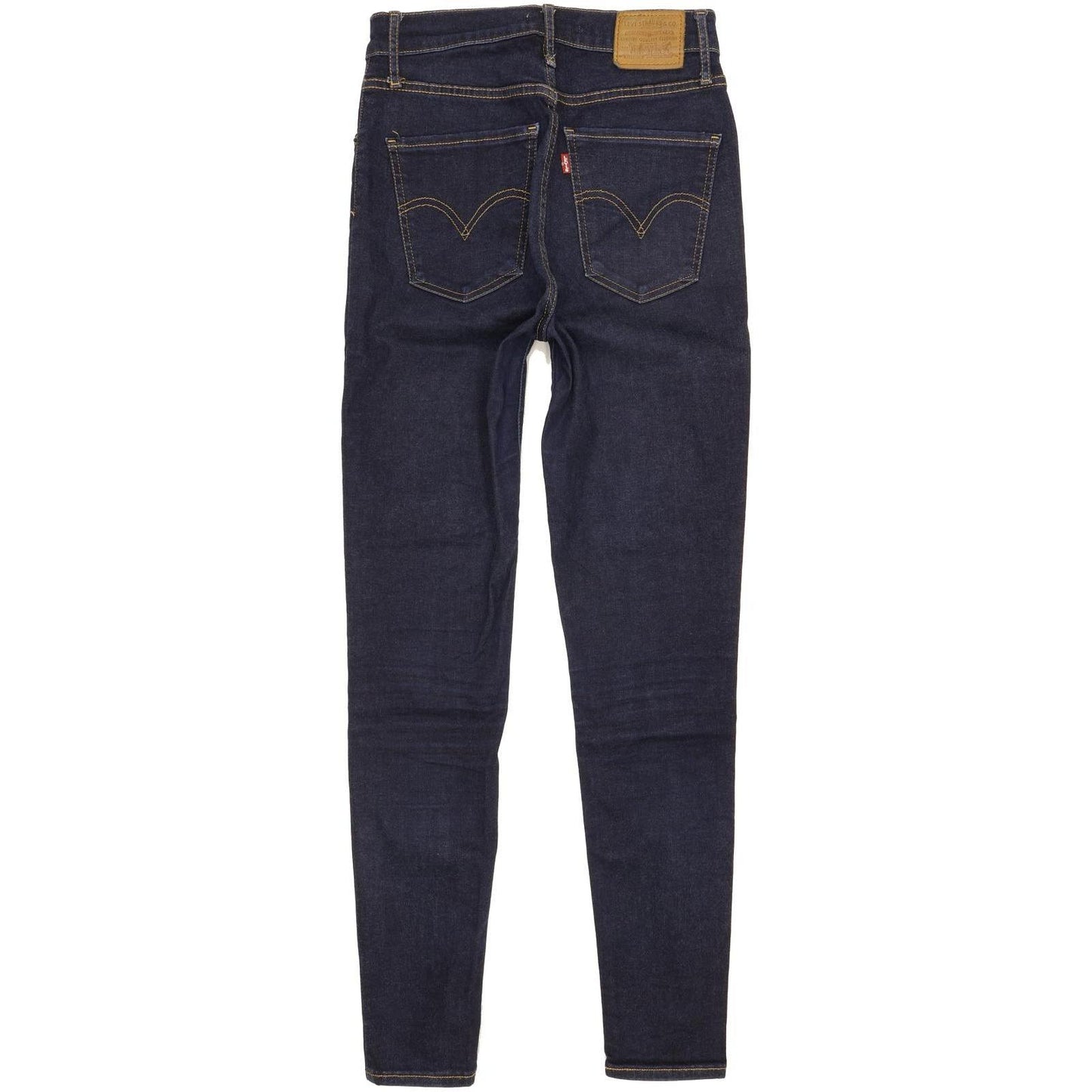 Levi's Mile Blue Skinny Slim Stretch Jeans High Waisted W28 L30