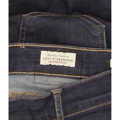Levi's Mile Blue Skinny Slim Stretch Jeans High Waisted W28 L30