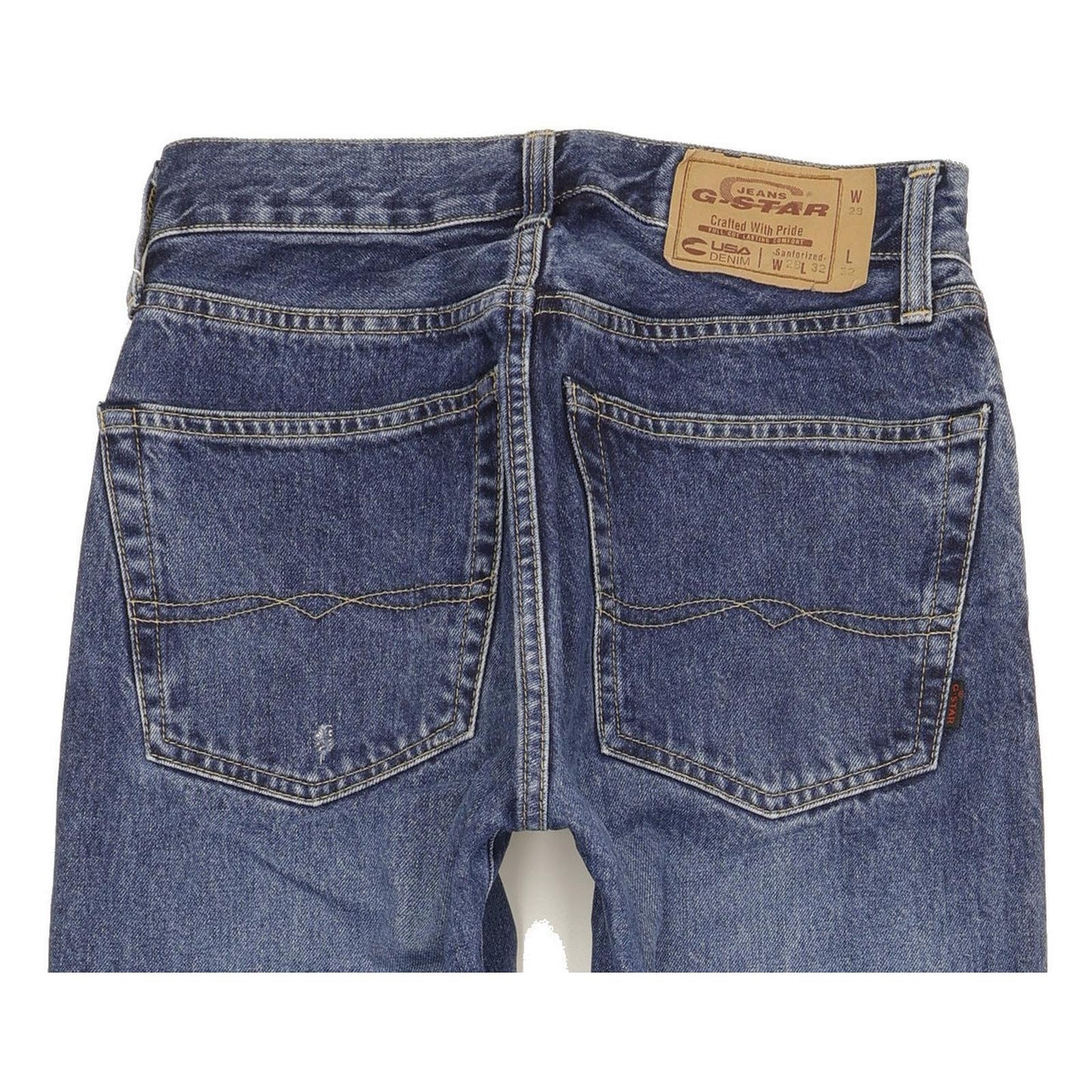G-Star Shortcut Men Blue Straight Classic Jeans W28 L32