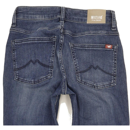 Mustang Sissy Women Blue Straight Slim Stretch Jeans W27 L31