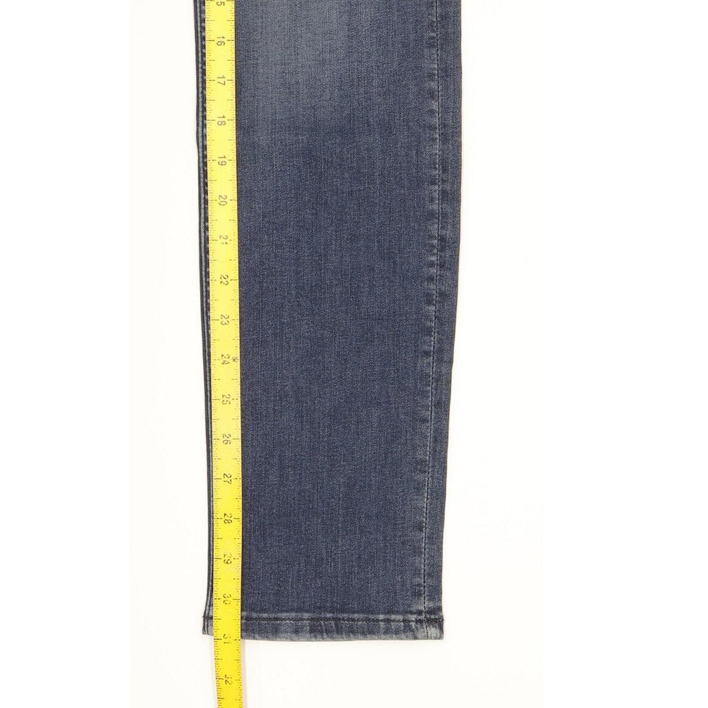 Mustang Sissy Women Blue Straight Slim Stretch Jeans W27 L31