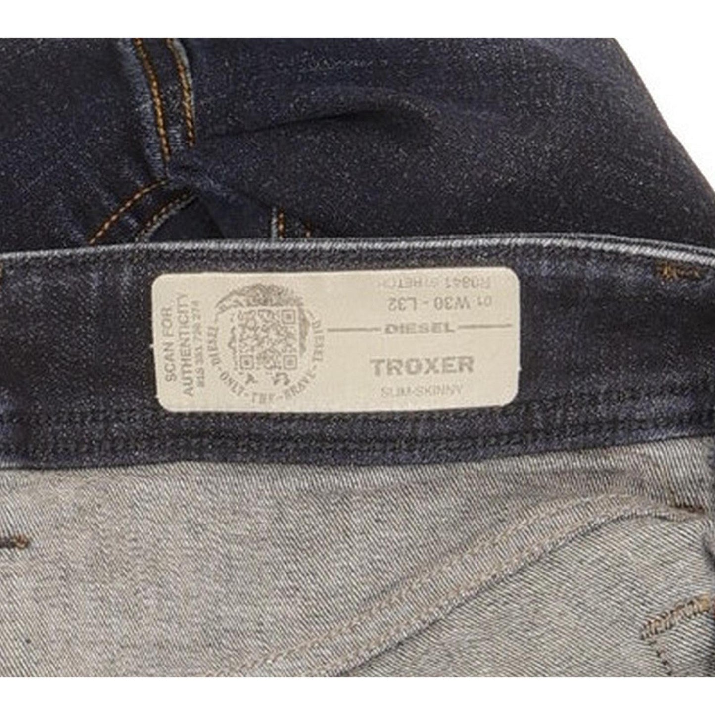 Diesel Troxer Women Blue Skinny Slim Stretch Jeans W30 L32