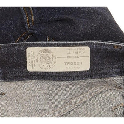 Diesel Troxer Women Blue Skinny Slim Stretch Jeans W30 L32