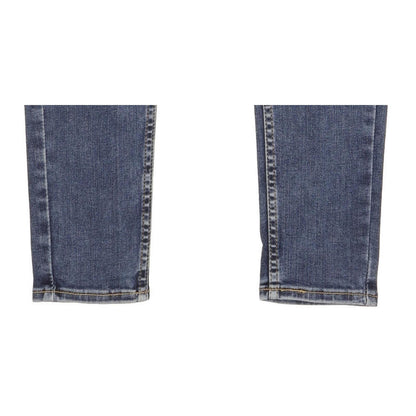 Levi's 710 Super Women Blue Skinny Slim Stretch Jeans W28 L30
