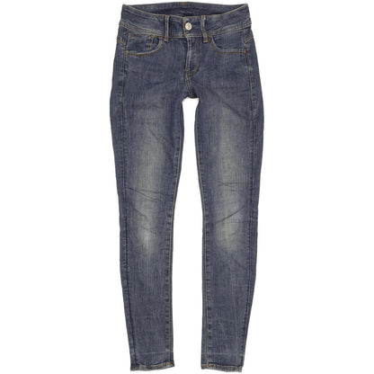 G-Star Lynn Women Blue Skinny Slim Stretch Jeans W26 L30