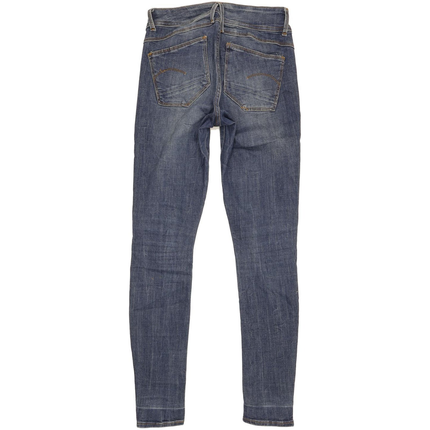 G-Star Lynn Women Blue Skinny Slim Stretch Jeans W26 L30