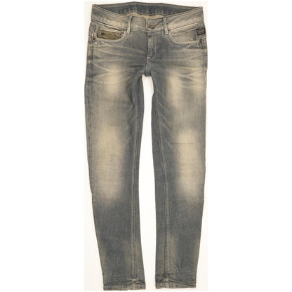 G-Star Women Blue Skinny Slim Stretch Jeans W28 L29