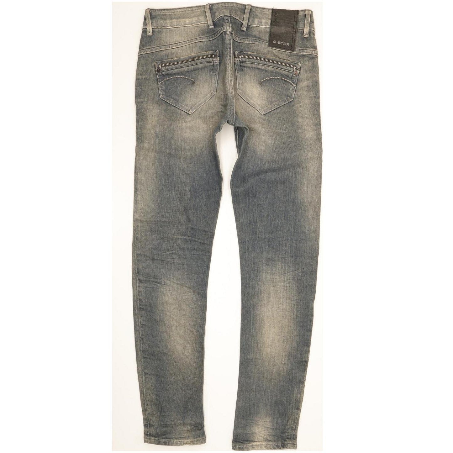 G-Star Women Blue Skinny Slim Stretch Jeans W28 L29
