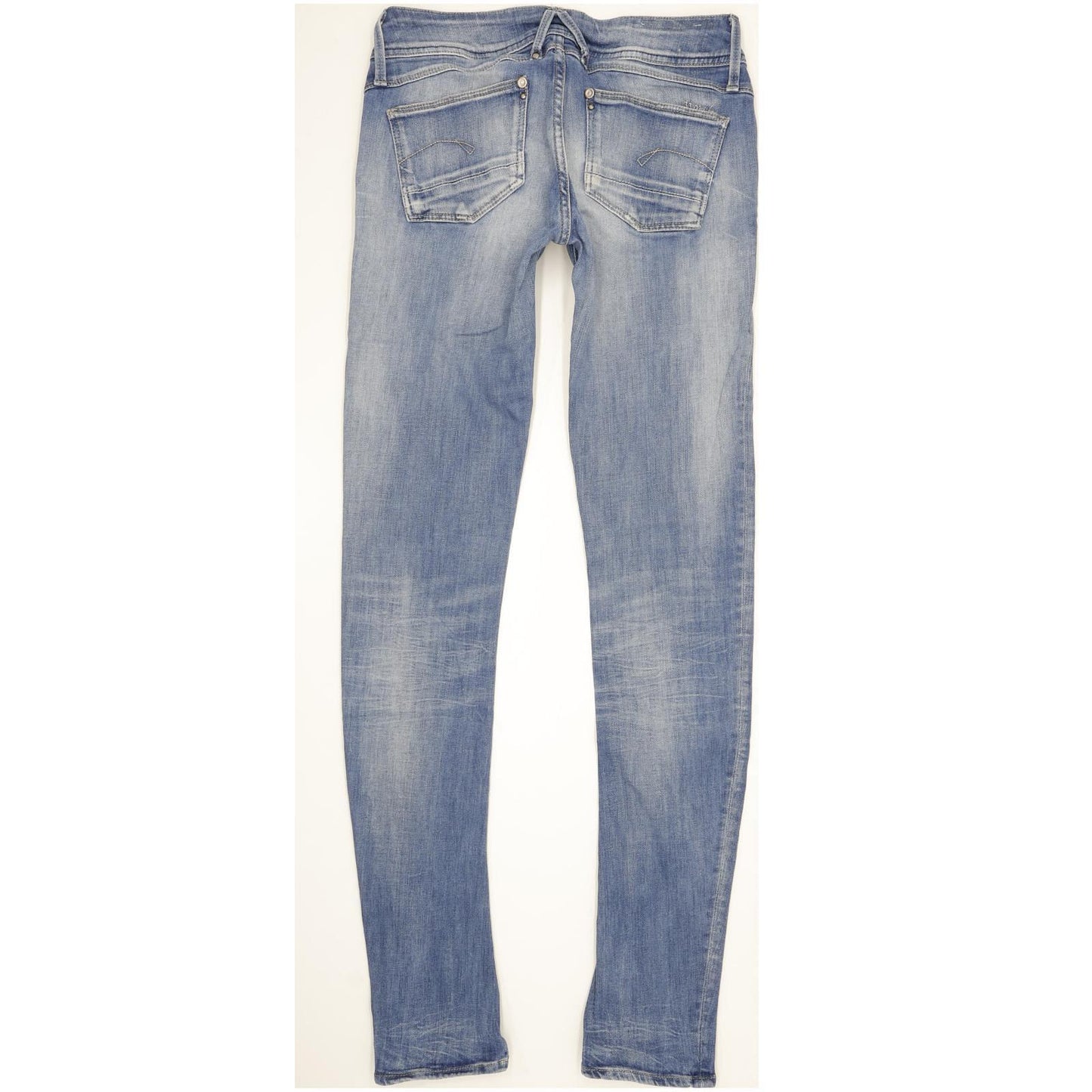 G-Star Lynn Women Blue Skinny Slim Stretch Jeans W29 L34