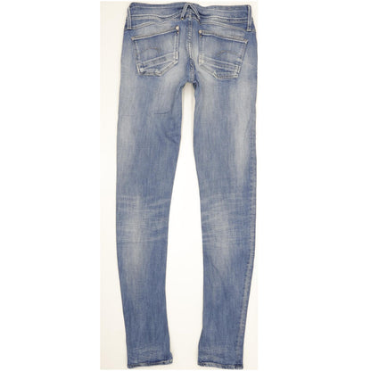G-Star Lynn Women Blue Skinny Slim Stretch Jeans W29 L34