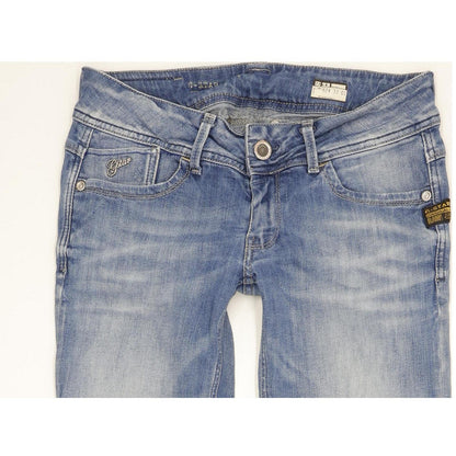 G-Star Lynn Women Blue Skinny Slim Stretch Jeans W29 L34