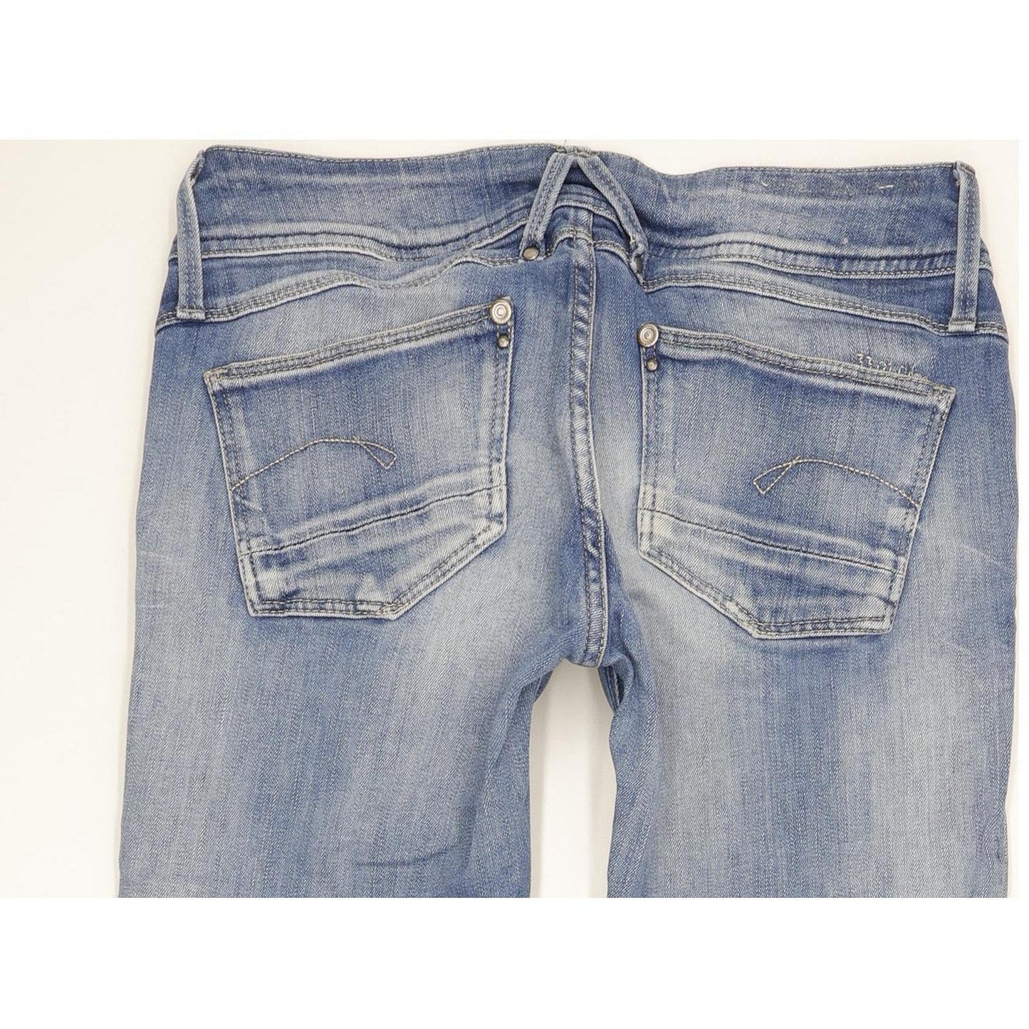 G-Star Lynn Women Blue Skinny Slim Stretch Jeans W29 L34
