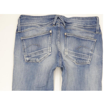 G-Star Lynn Women Blue Skinny Slim Stretch Jeans W29 L34