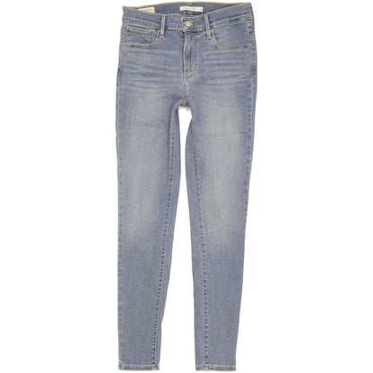 Levi's 720 Super Women Blue Skinny Slim Stretch Jeans W28 L30