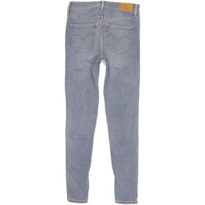 Levi's 720 Super Women Blue Skinny Slim Stretch Jeans W28 L30