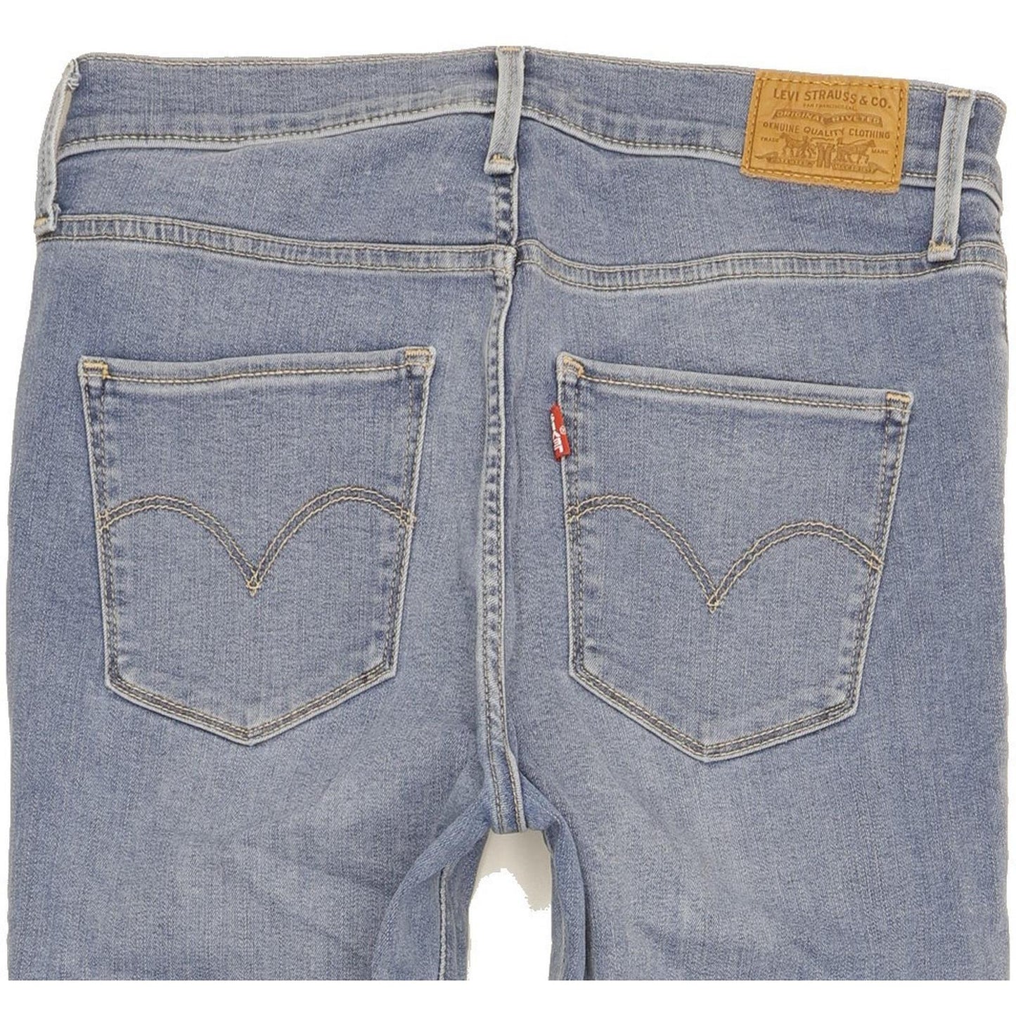 Levi's 720 Super Women Blue Skinny Slim Stretch Jeans W28 L30