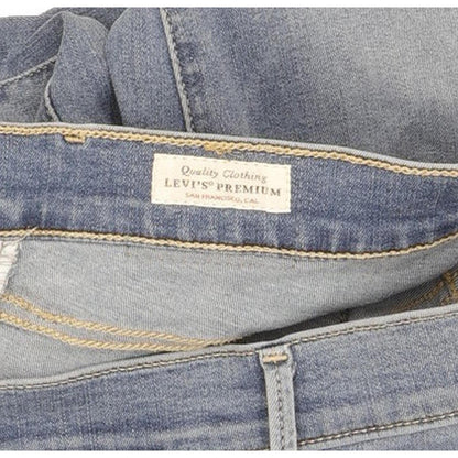 Levi's 720 Super Women Blue Skinny Slim Stretch Jeans W28 L30