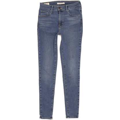 Levi's 720 Super Women Blue Skinny Slim Stretch Jeans W28 L30
