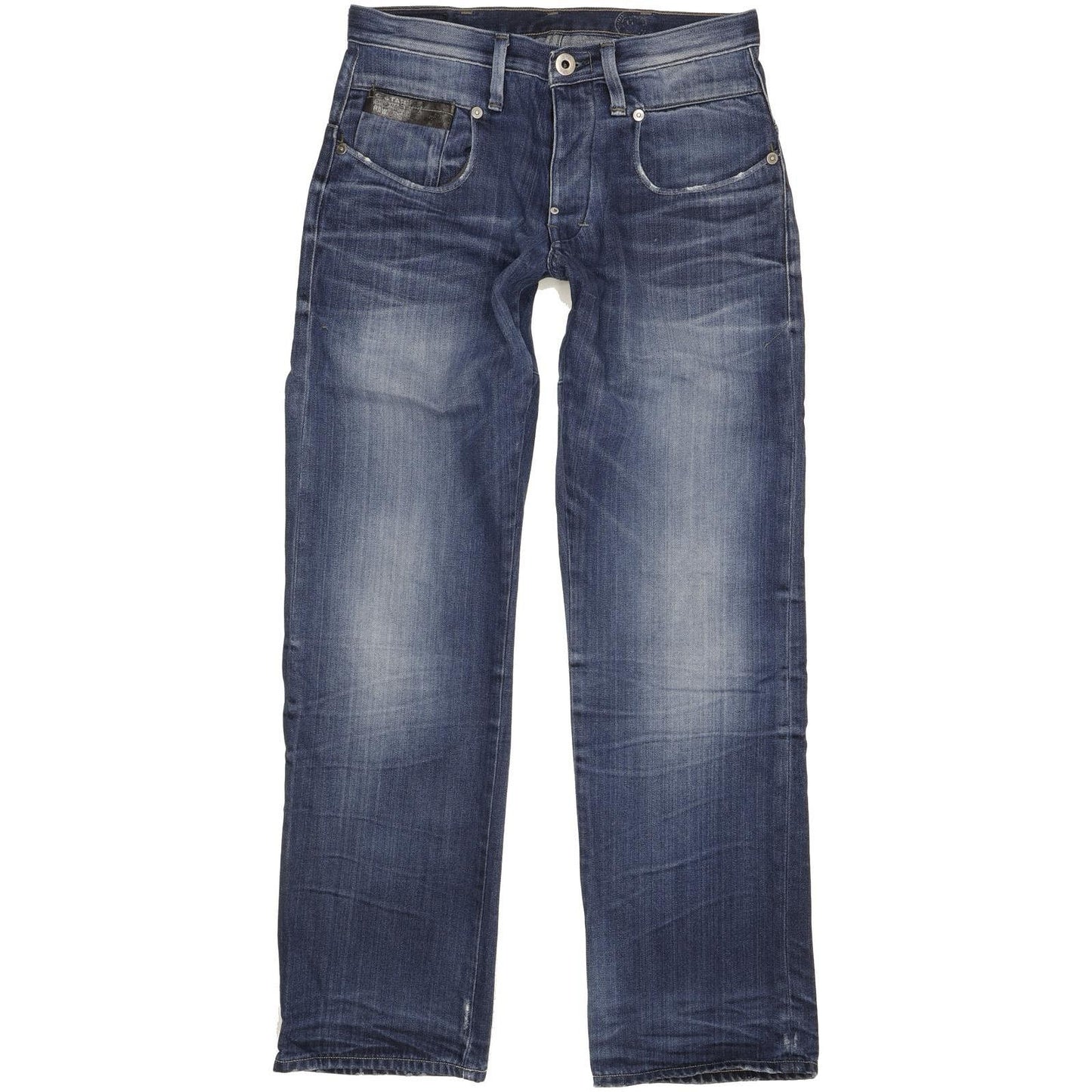 G-Star Blade Men Blue Straight Loose Jeans W30 L31