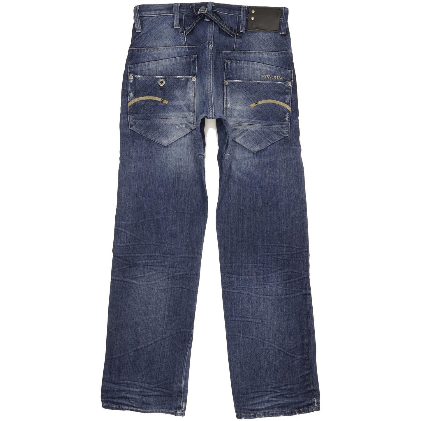 G-Star Blade Men Blue Straight Loose Jeans W30 L31
