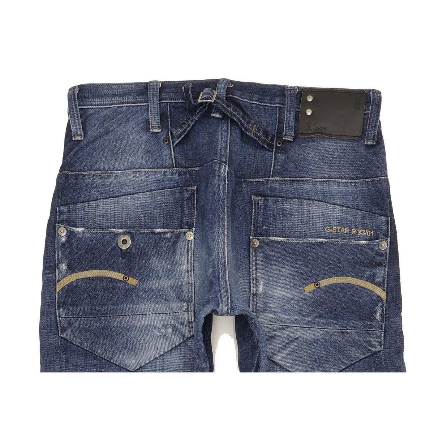 G-Star Blade Men Blue Straight Loose Jeans W30 L31