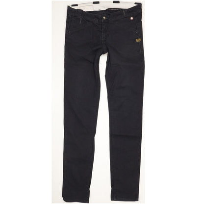 G-Star Royce Hiker Women Navy Tapered Slim Chino Stretch Jeans W27 L32