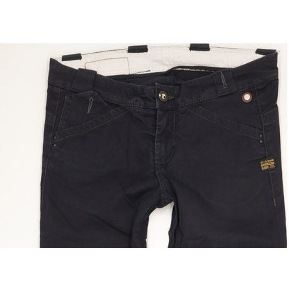 G-Star Royce Hiker Women Navy Tapered Slim Chino Stretch Jeans W27 L32
