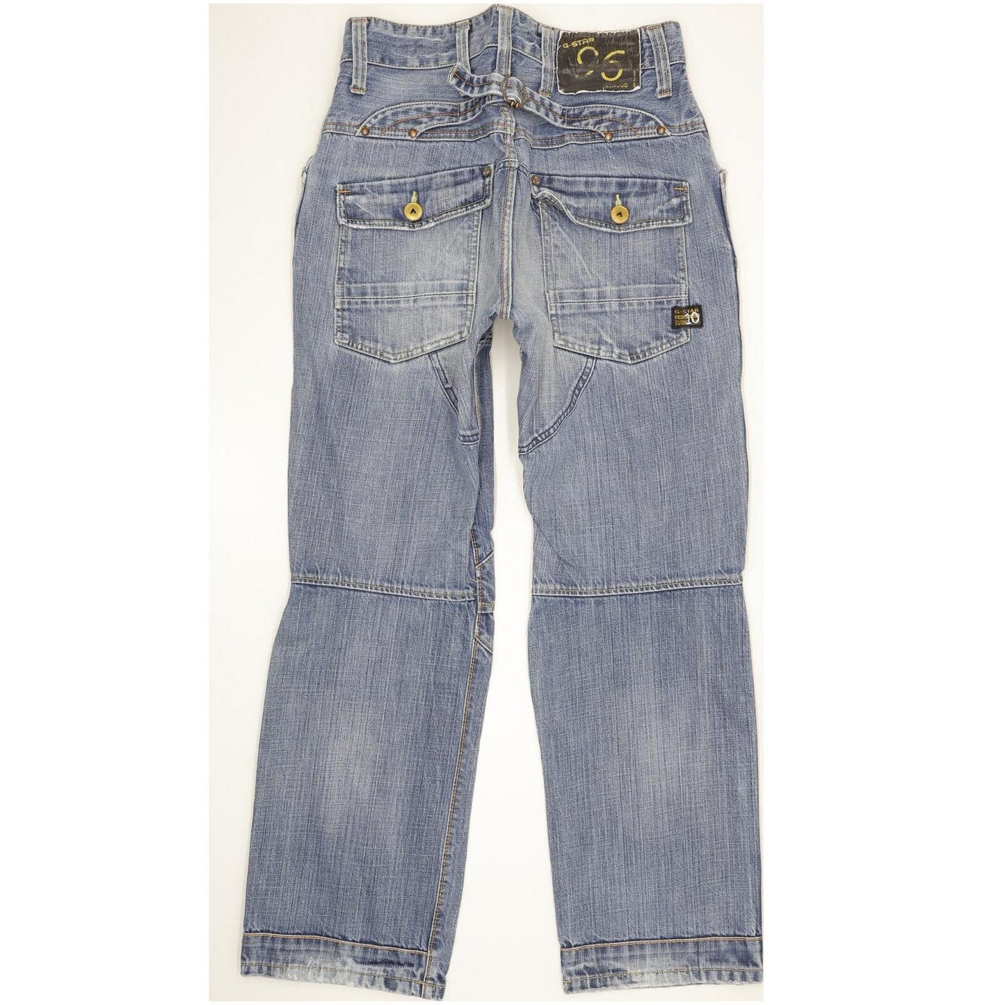 G-Star Elwood Heritage Men Blue Straight Loose Jeans W32 L32