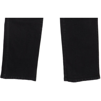 Wrangler Texas Men Black Straight Regular Stretch Jeans W36 L35
