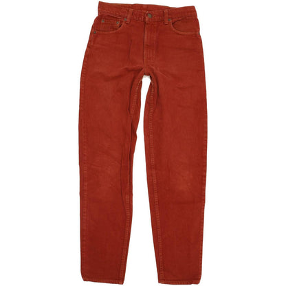 Levi's 550 Made in USA Men Red Tapered Relaxed Jeans W30 L33