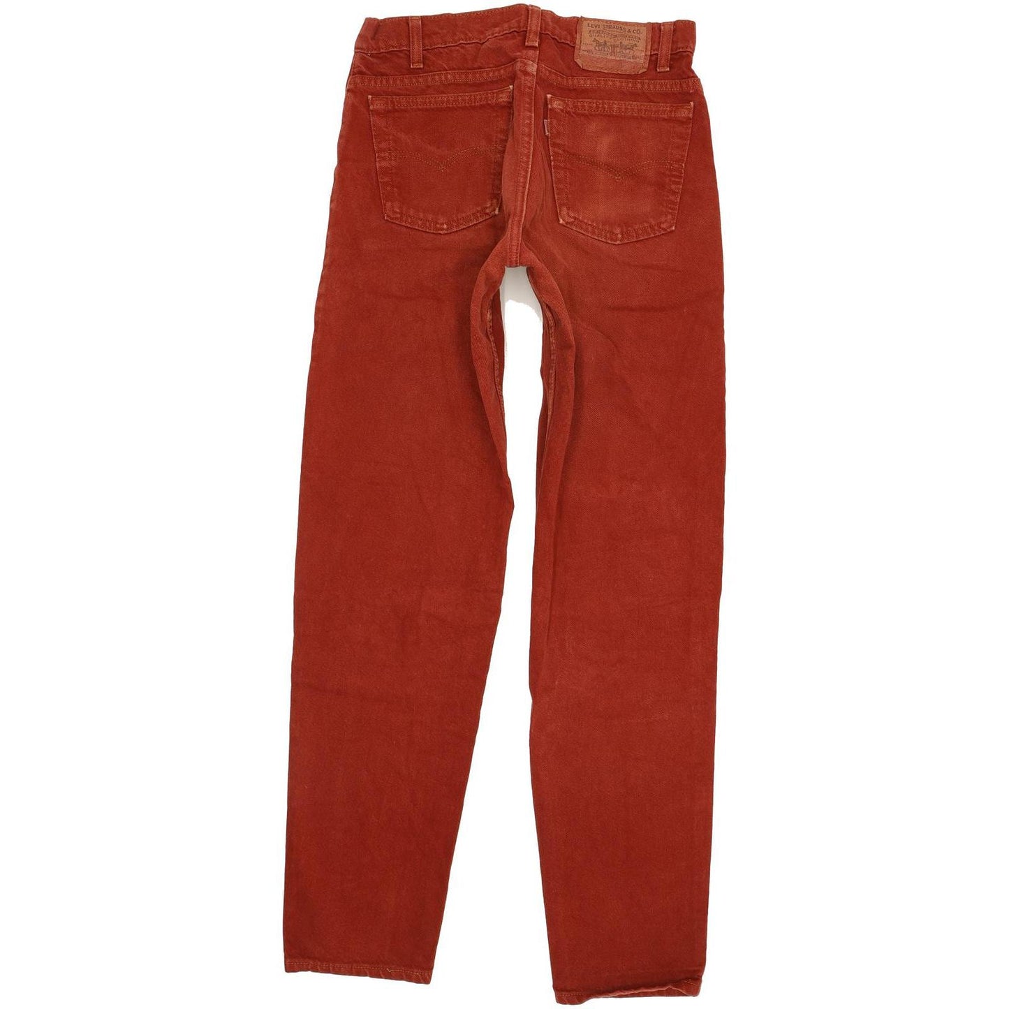 Levi's 550 Made in USA Men Red Tapered Relaxed Jeans W30 L33