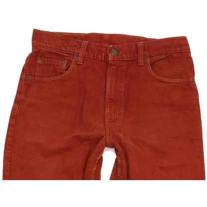 Levi's 550 Made in USA Men Red Tapered Relaxed Jeans W30 L33