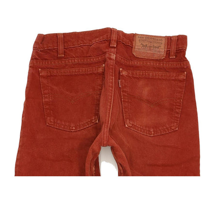 Levi's 550 Made in USA Men Red Tapered Relaxed Jeans W30 L33