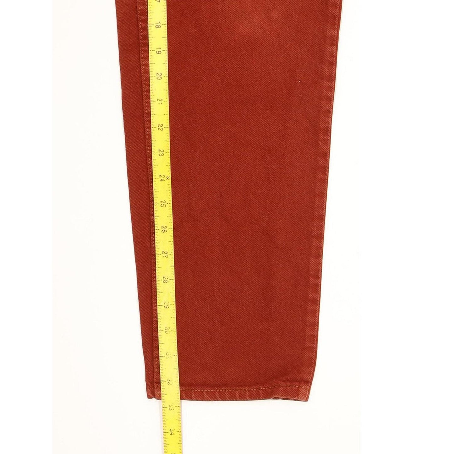 Levi's 550 Made in USA Men Red Tapered Relaxed Jeans W30 L33